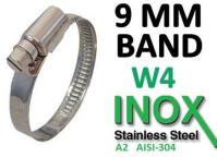 Slangklem 9 mm - Band (W4-B Type)